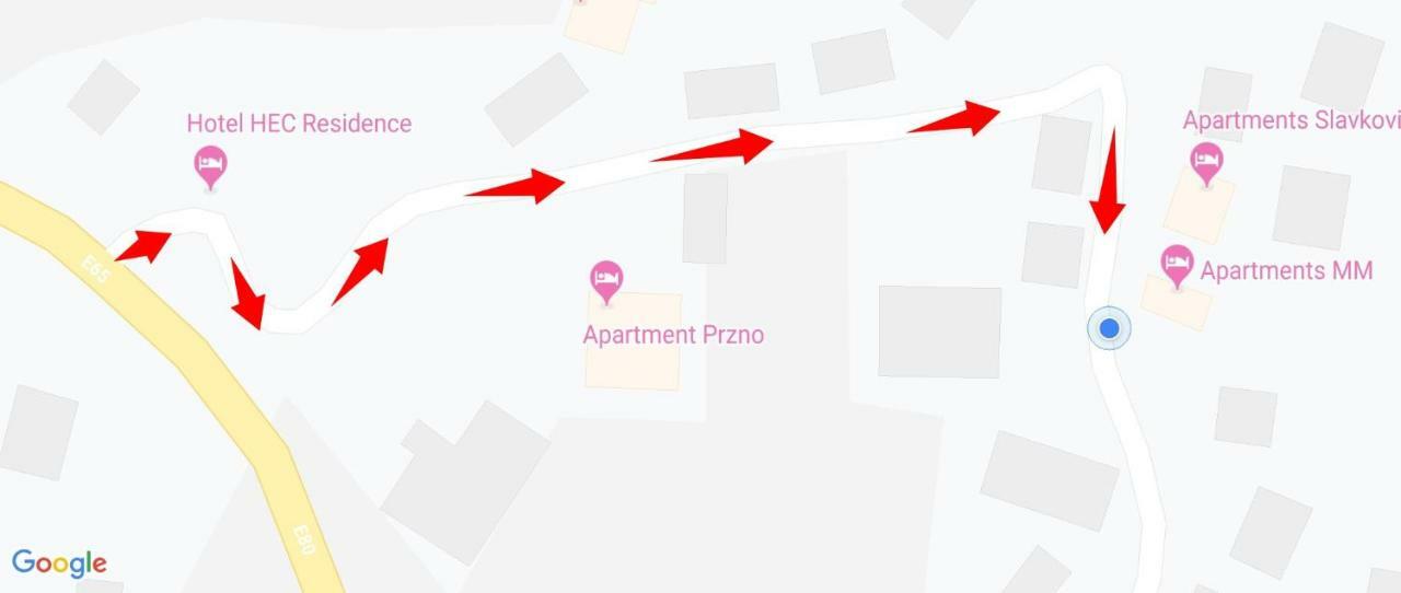 Apartments Mm Свети Стефан Екстериор снимка